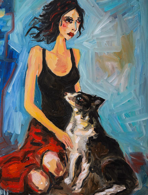 Quiet Bond – original painting by Asali Studio